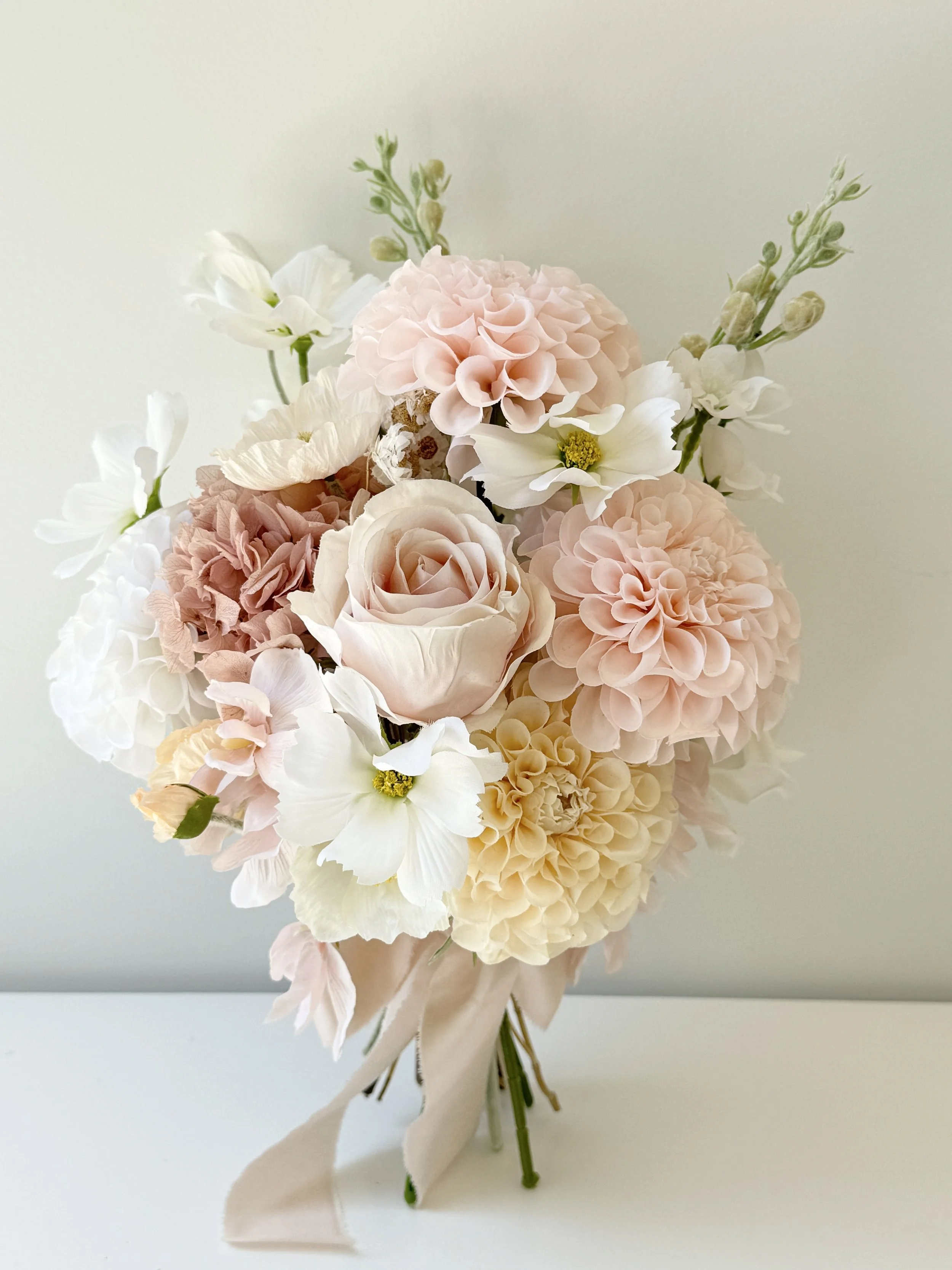 Holland Park Pink Peach Wedding Bouquet