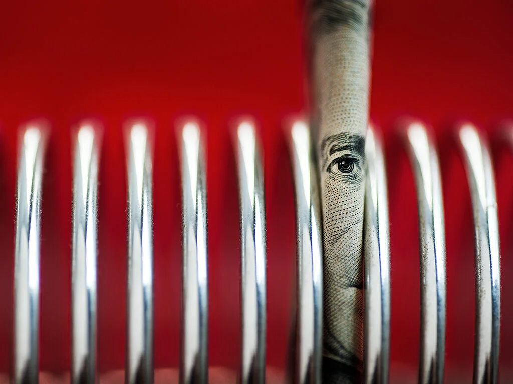 Pinched