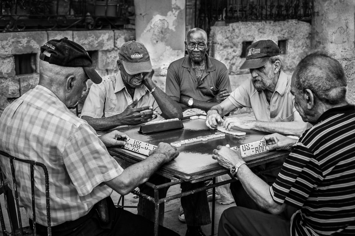 Domino Players, Havana - HM