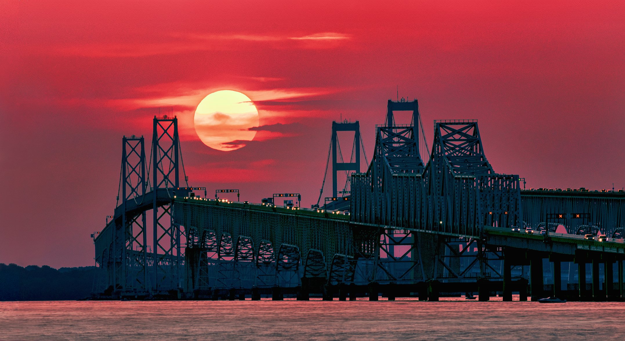HM - Sunset on Bay Bridge