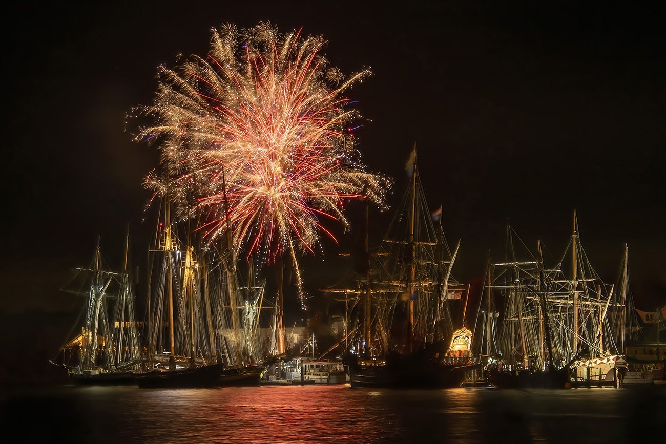 HM - Fireworks Over the Tall Ships - Chestertown MD