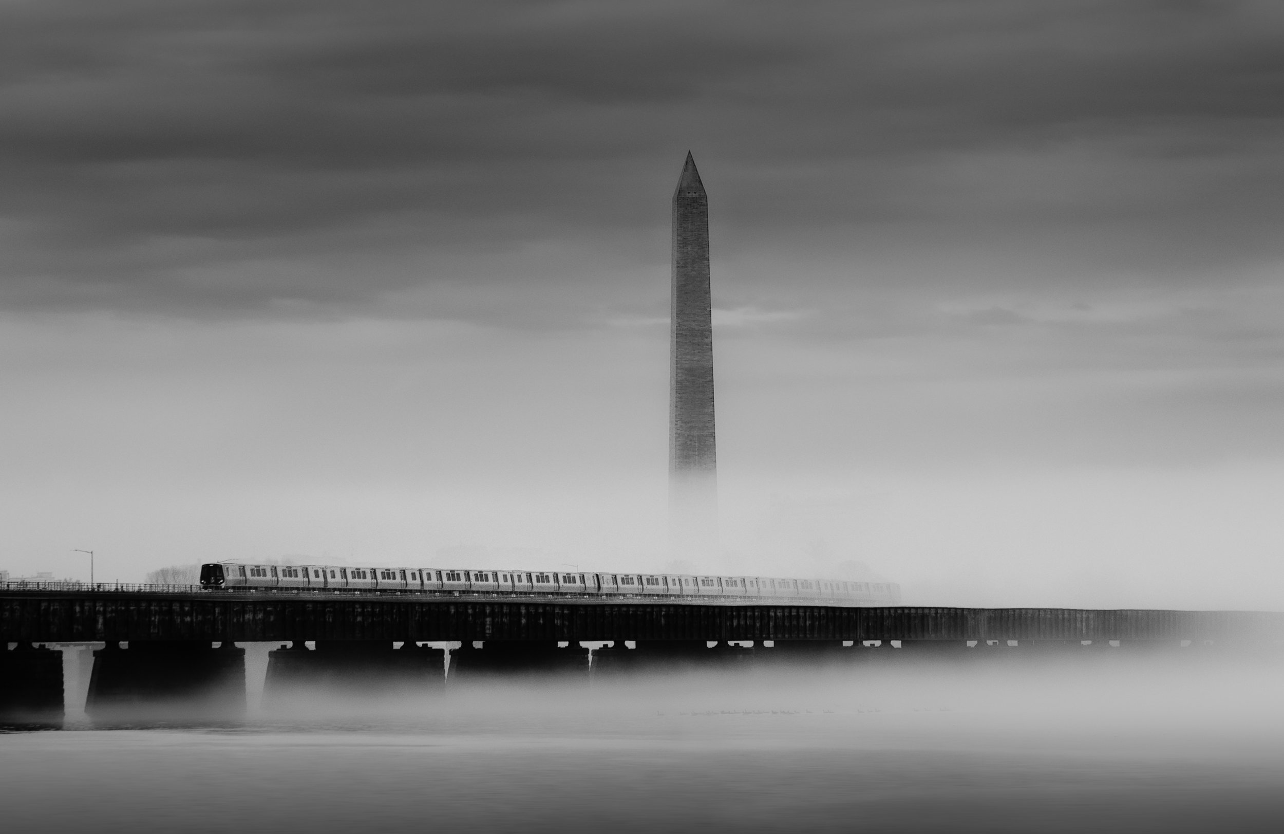 RU - Mystical Morning at Washington Monument