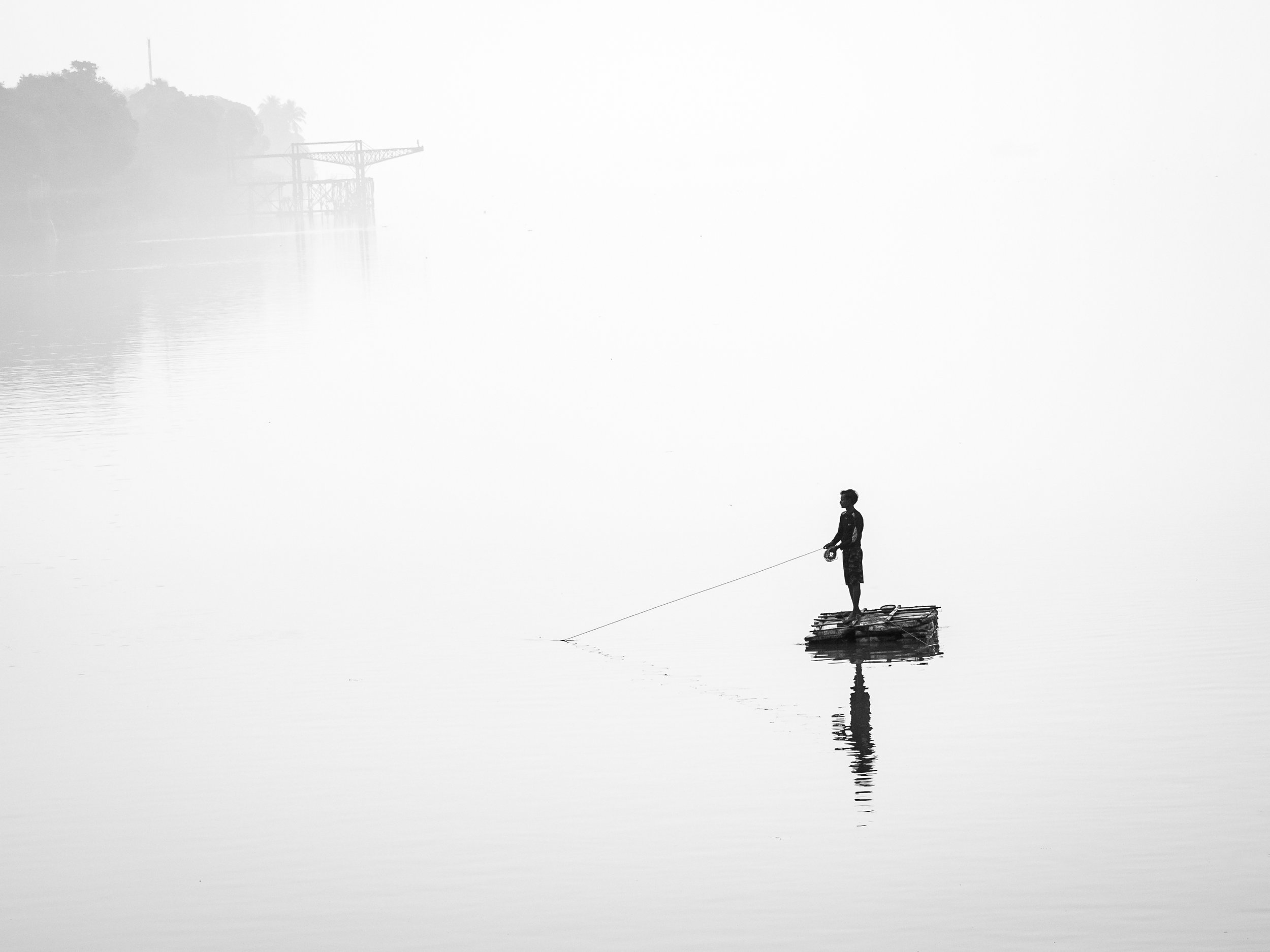 Fishing on the Ganges