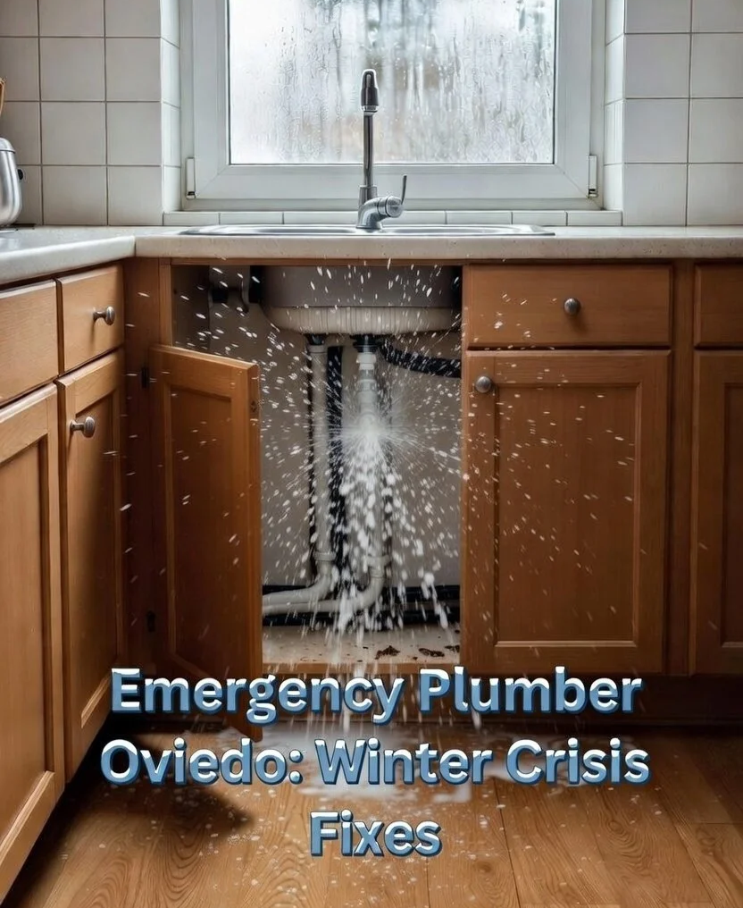 Emergency Plumber Oviedo: Winter Crisis Fixes
