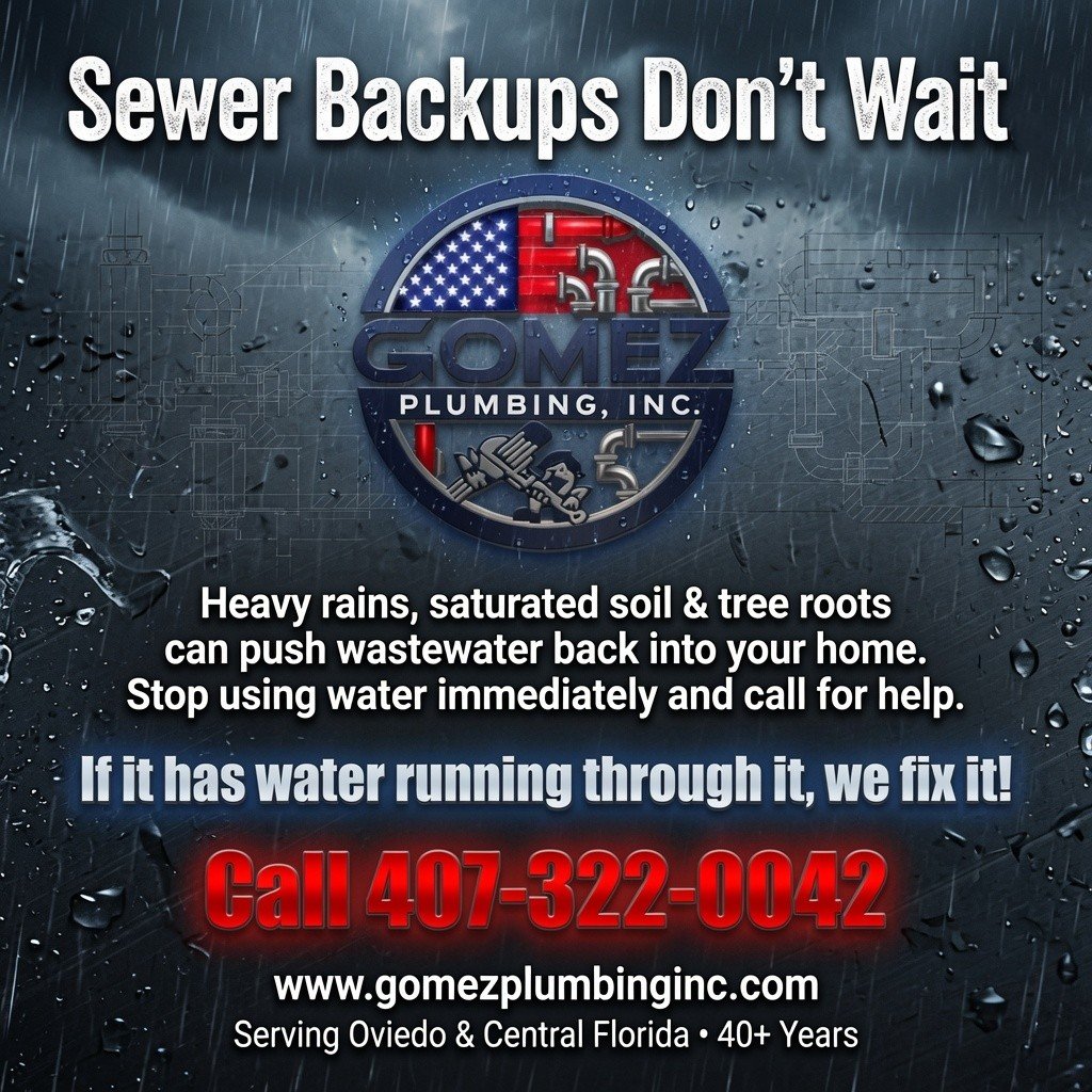 Sewer Backup Repair Oviedo: What to Do Fast