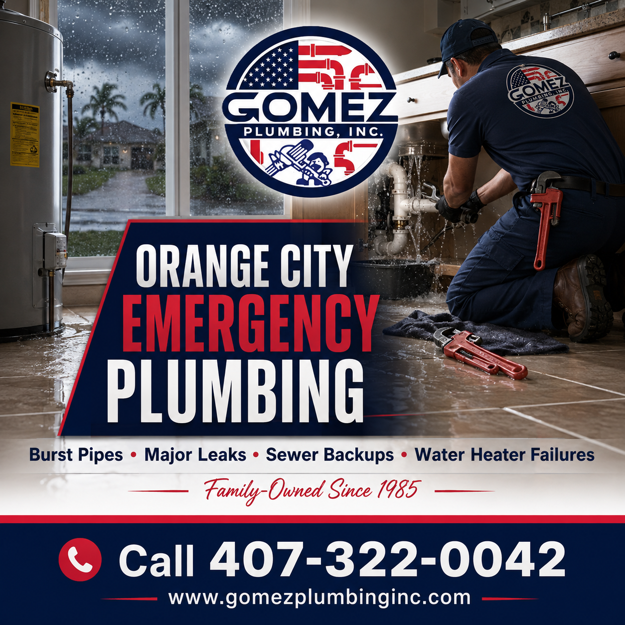 Emergency Plumber Orange City: What Needs Fast Help