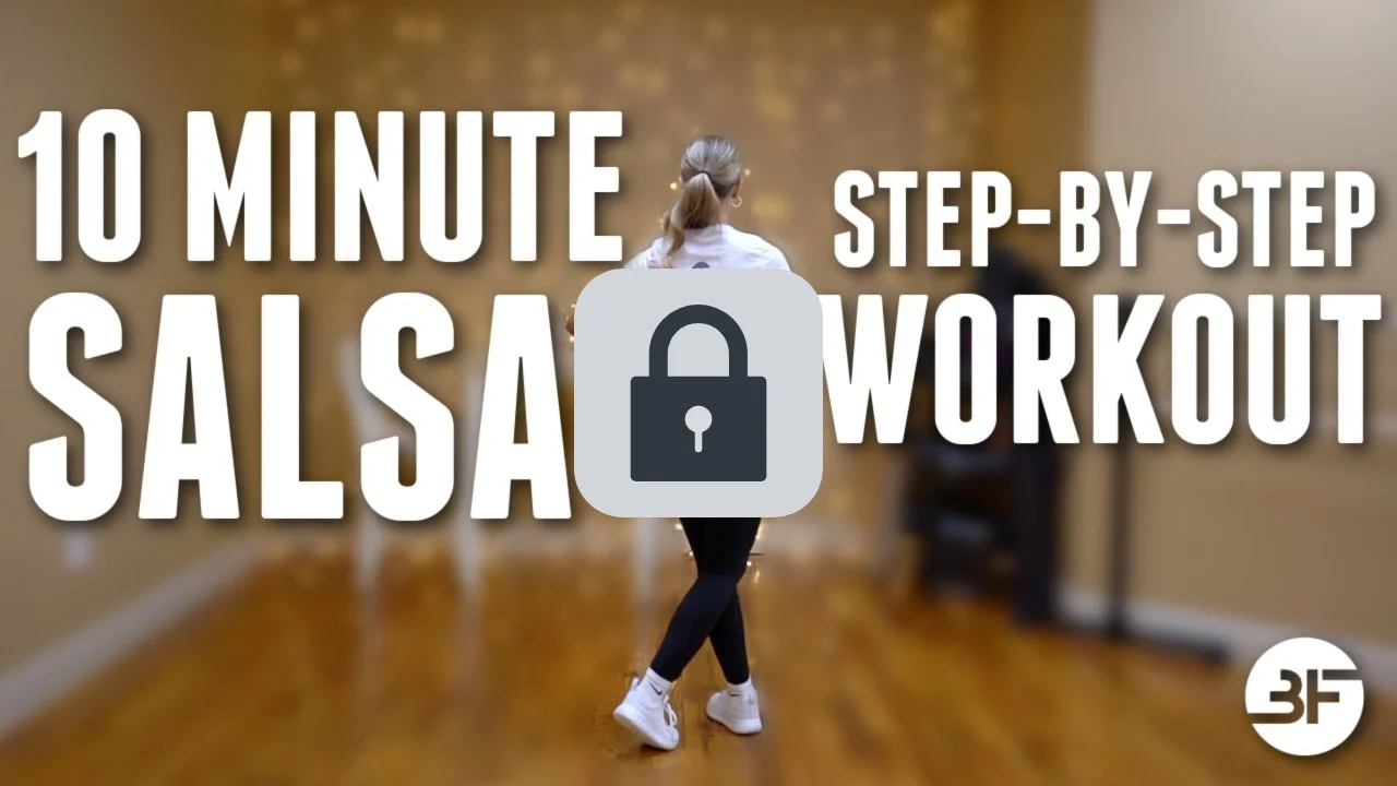 10 Minute Samba Workout #2 (step by step)🔒