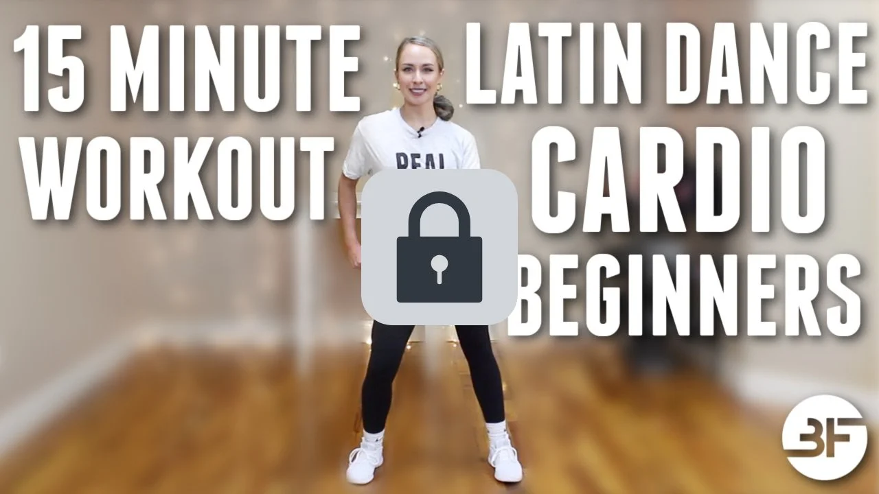 15 Minute Latin Cardio Workout🔒