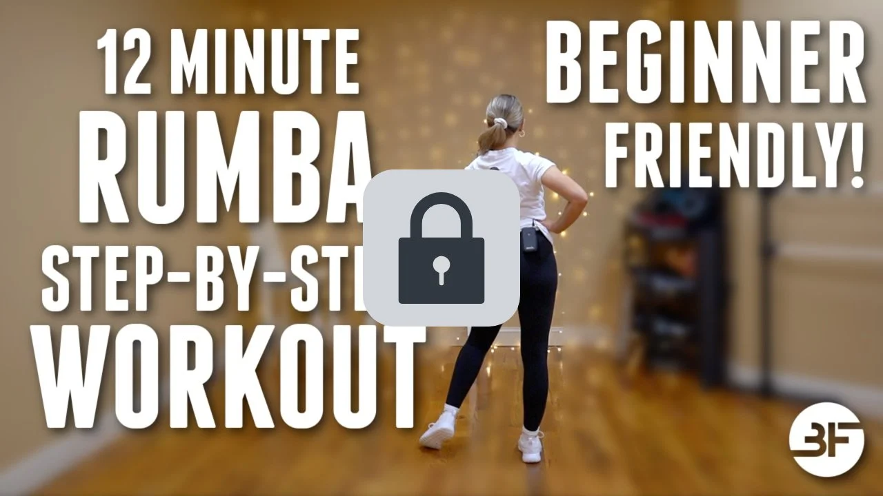 12 Minute American Rumba Workout (step-by-step)🔒