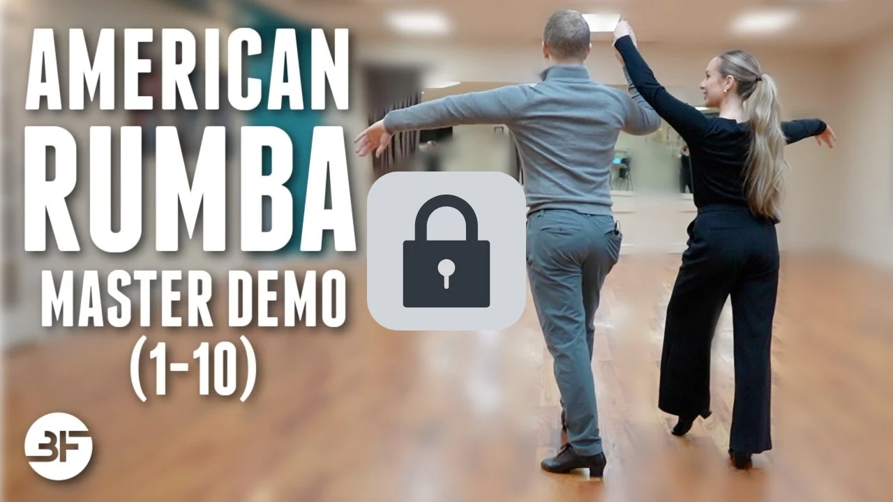 American Rumba Master Demo | Patterns (1-10)🔒