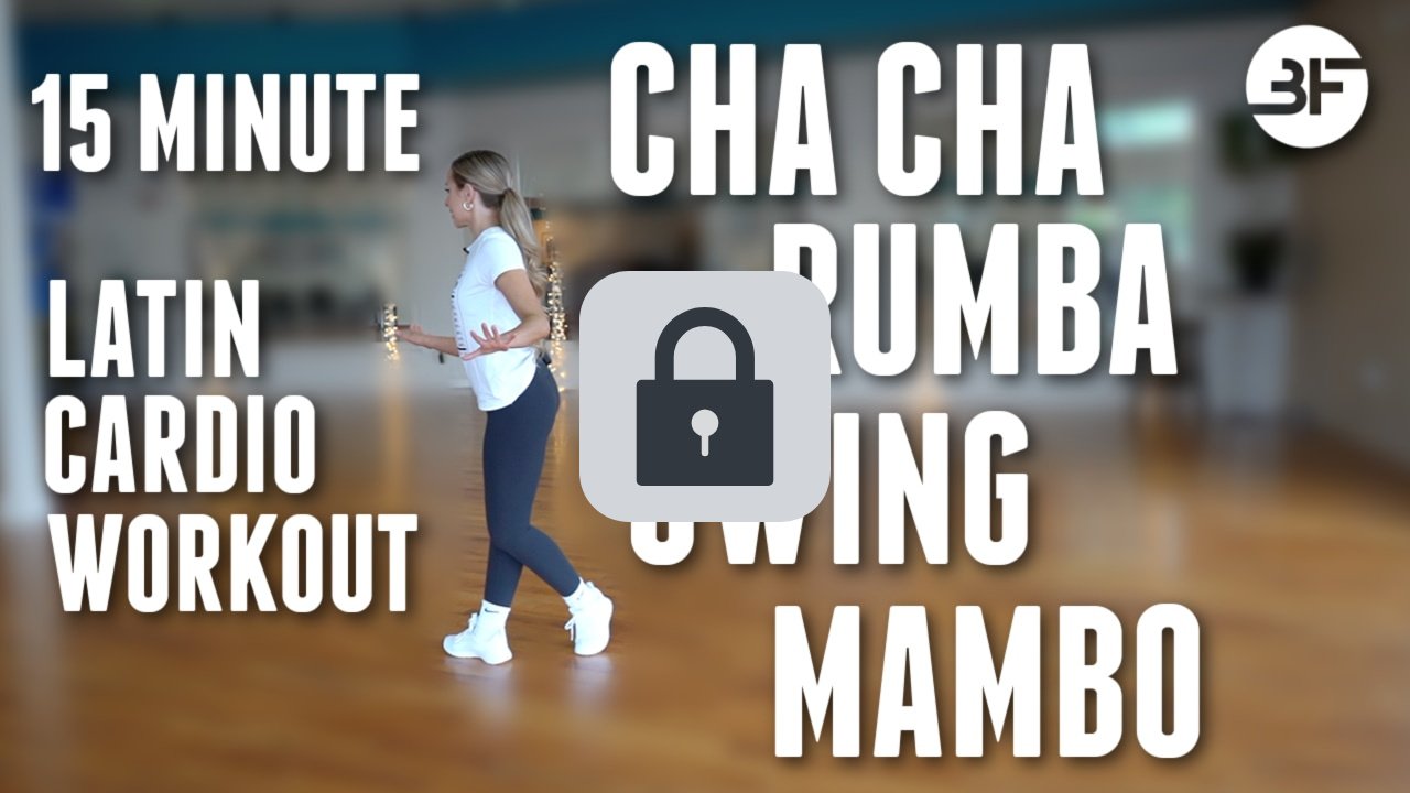 15 Minute Cha Cha, Rumba, Swing & Mambo Workout🔒