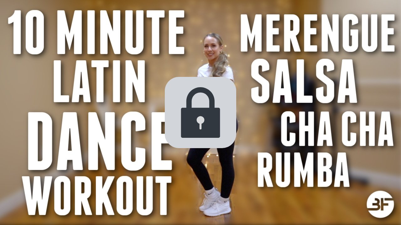 10 Minute Merengue, Salsa, Cha Cha & Rumba Workout🔒