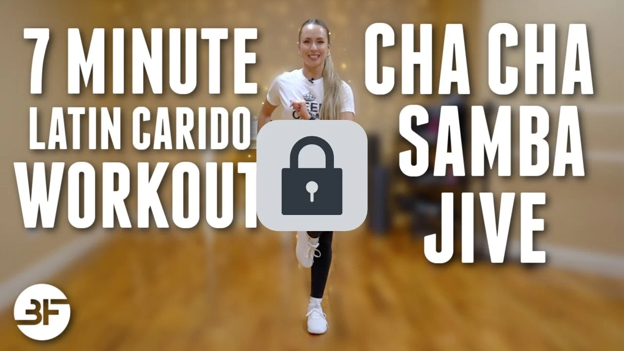 7 Minute Cha Cha, Samba & Jive Workout🔒