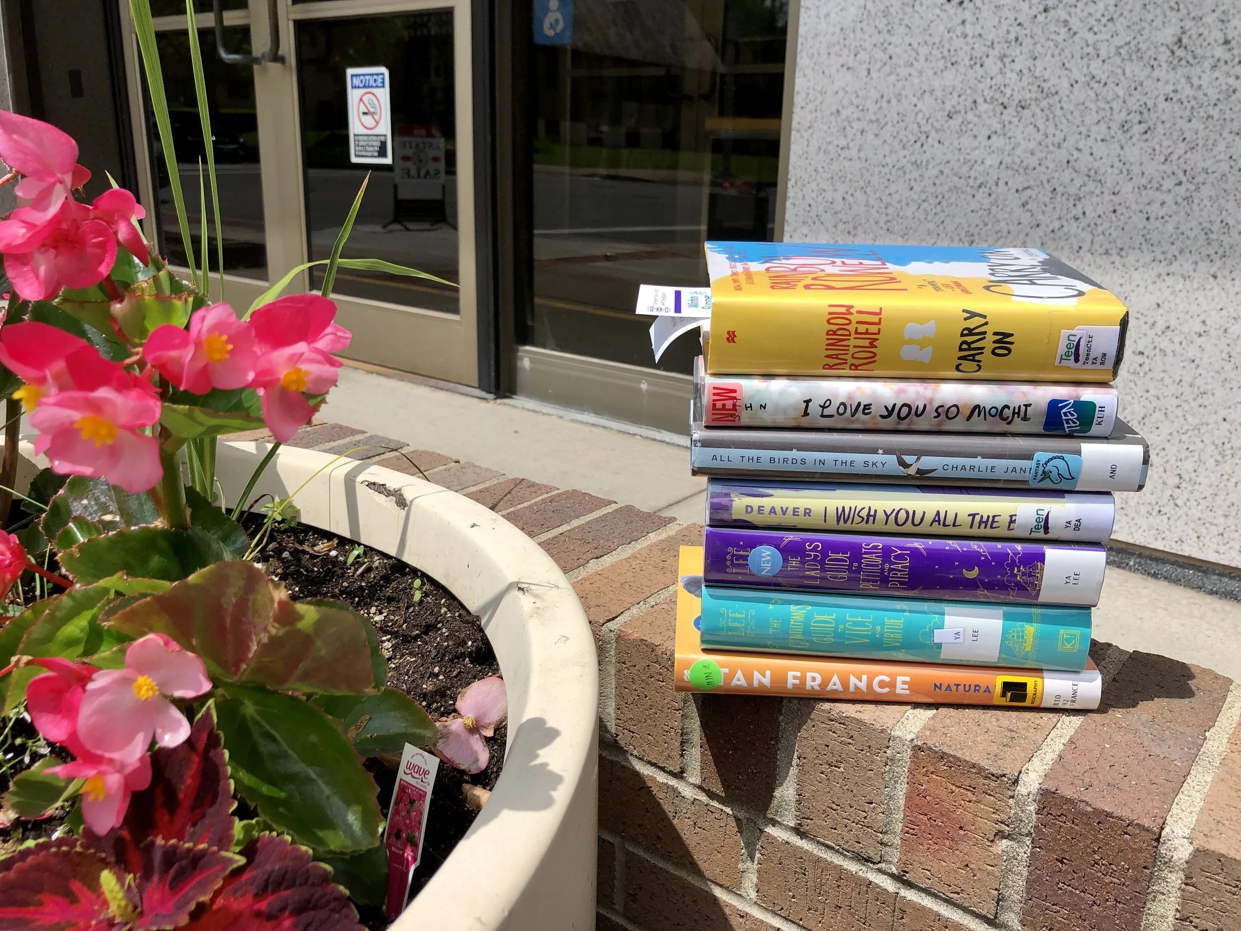 My first library run of Pride Month.