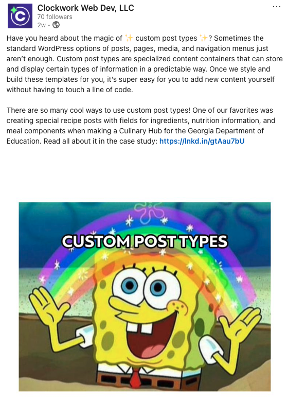 Meme for Clockwork, 2025