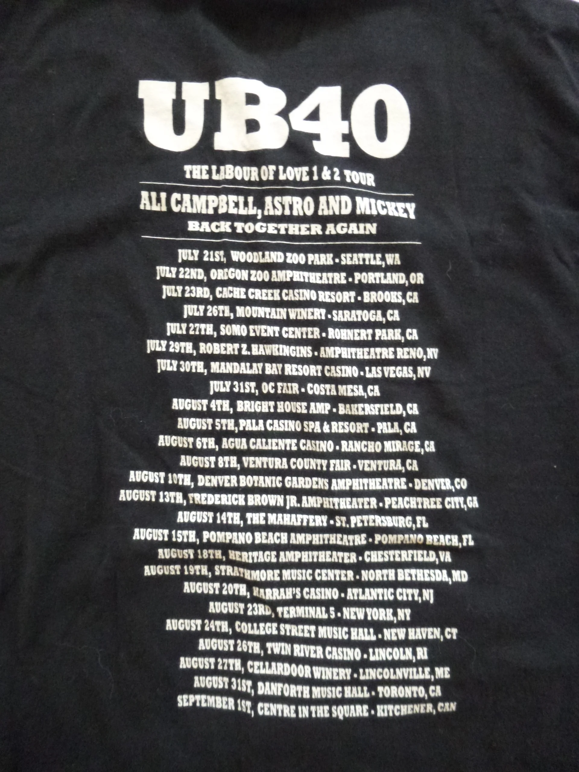 UB40 (Labour of Love 1 + 2 Tour, 2016 