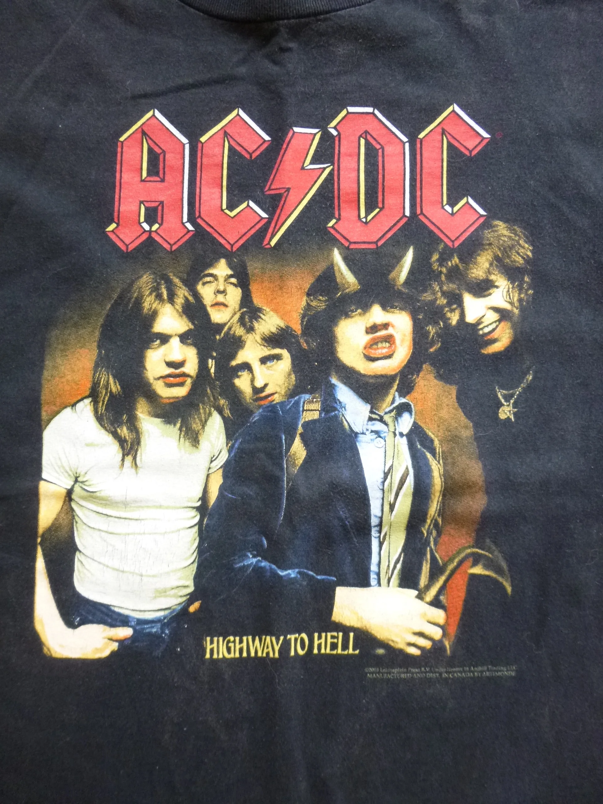 ac dc highway to hell shirt
