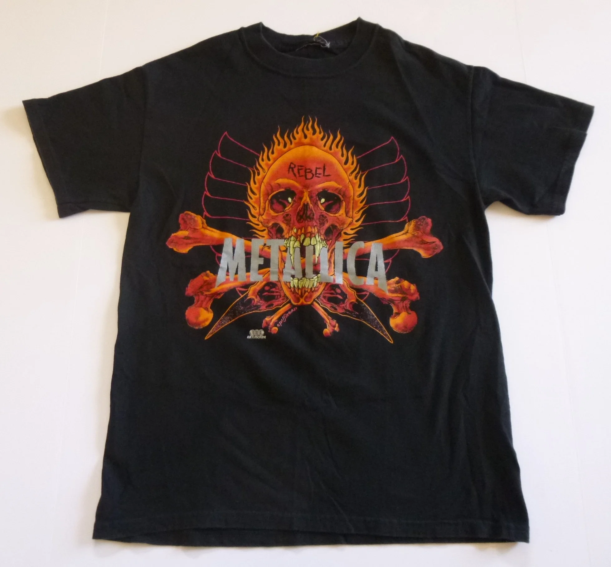 Metallica (Rebel, Skull and Crossbones, Pushead, 1997) A-M — For 
