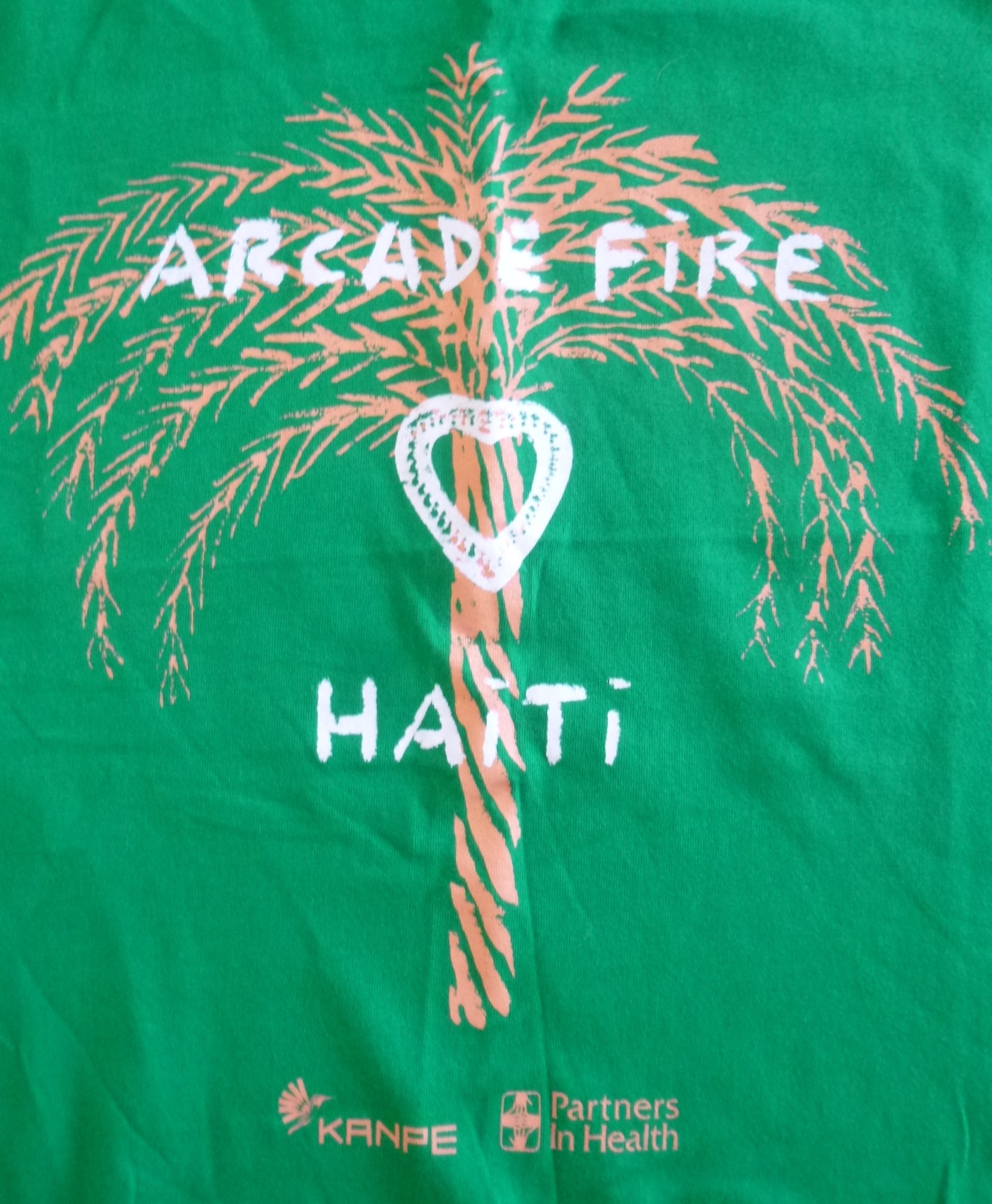 Arcade Fire Haiti Benefit Tee W L Proceeds To Red Cross For The Love Of T Shirts