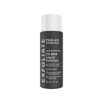 Paula’s Choice 2% BHA Liquid ExfoliantUnclogs pores among other amazing things. So it’s great for treating your Maskne!