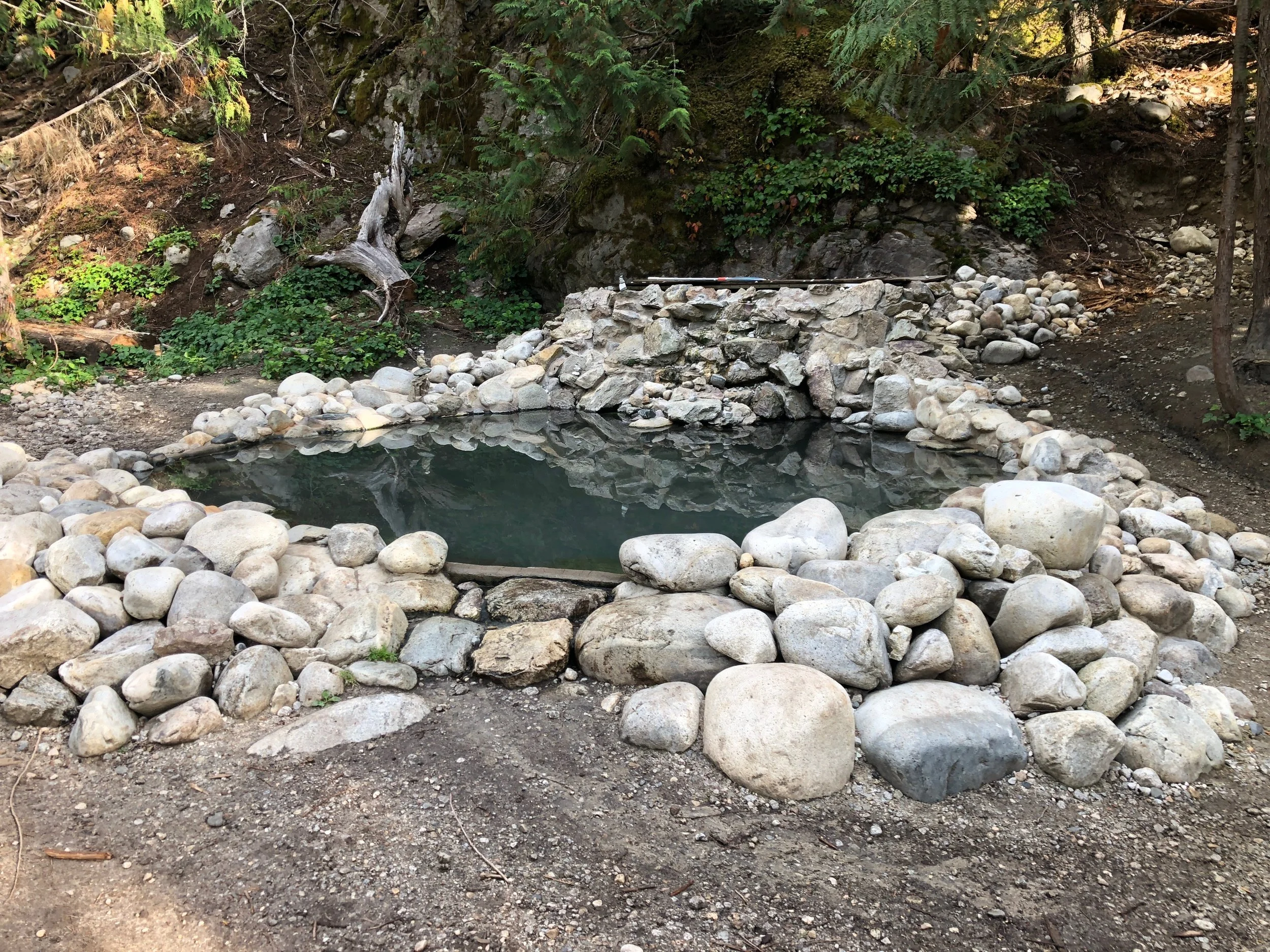 One of the pools