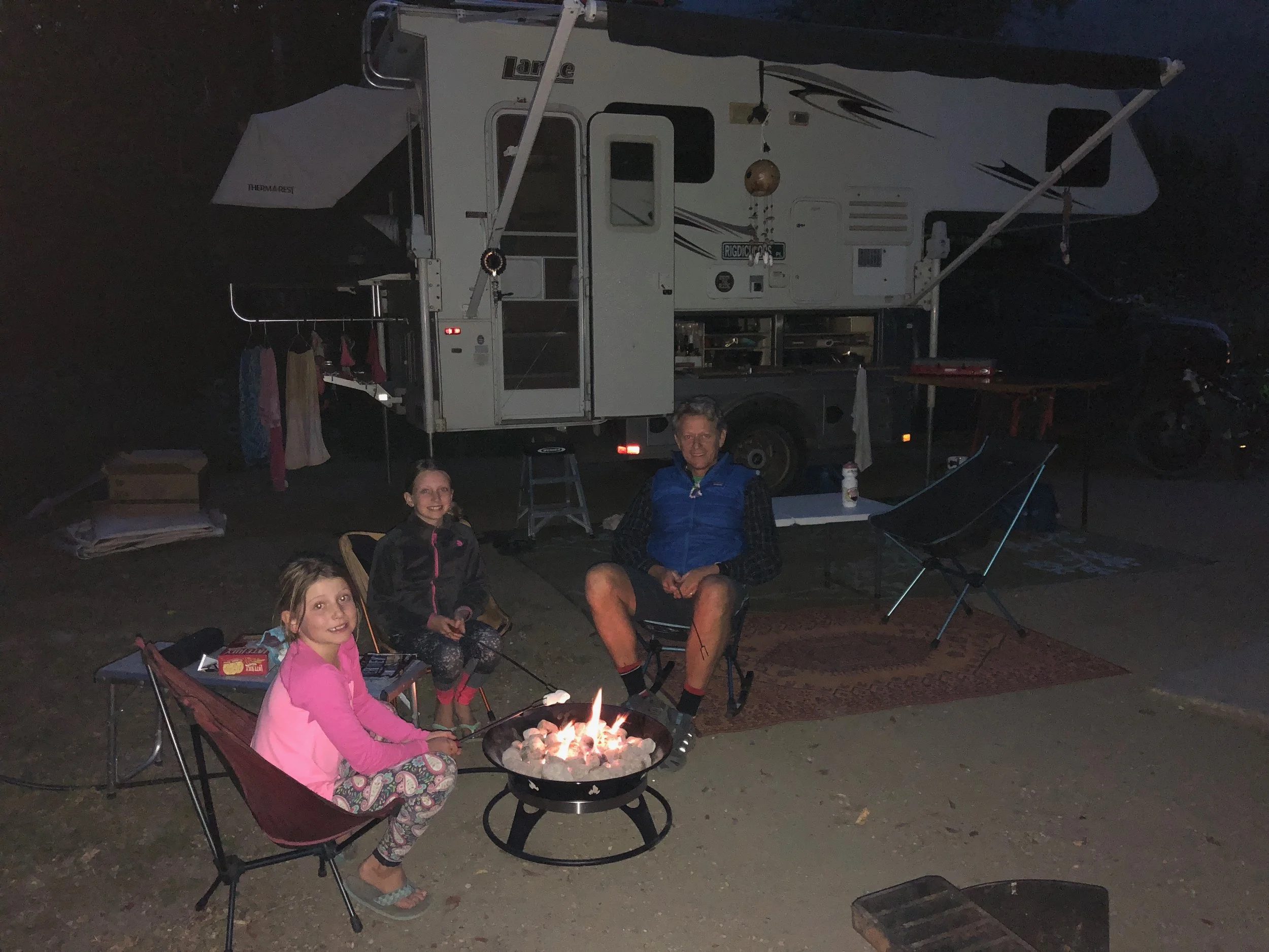 You can still roast marshmallows on an “artificial” fire!!