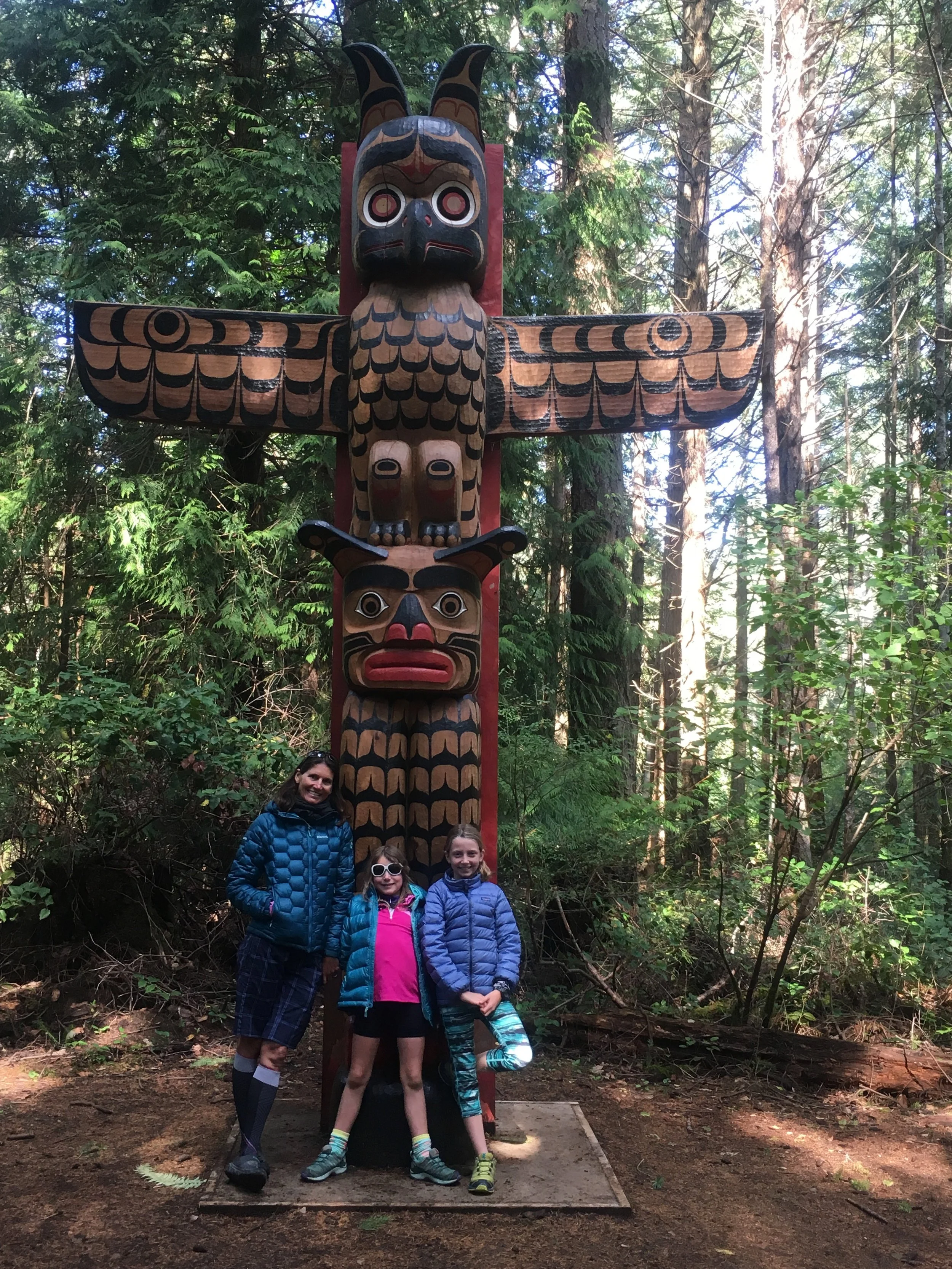 The first nations culture was prevalent throughout BC