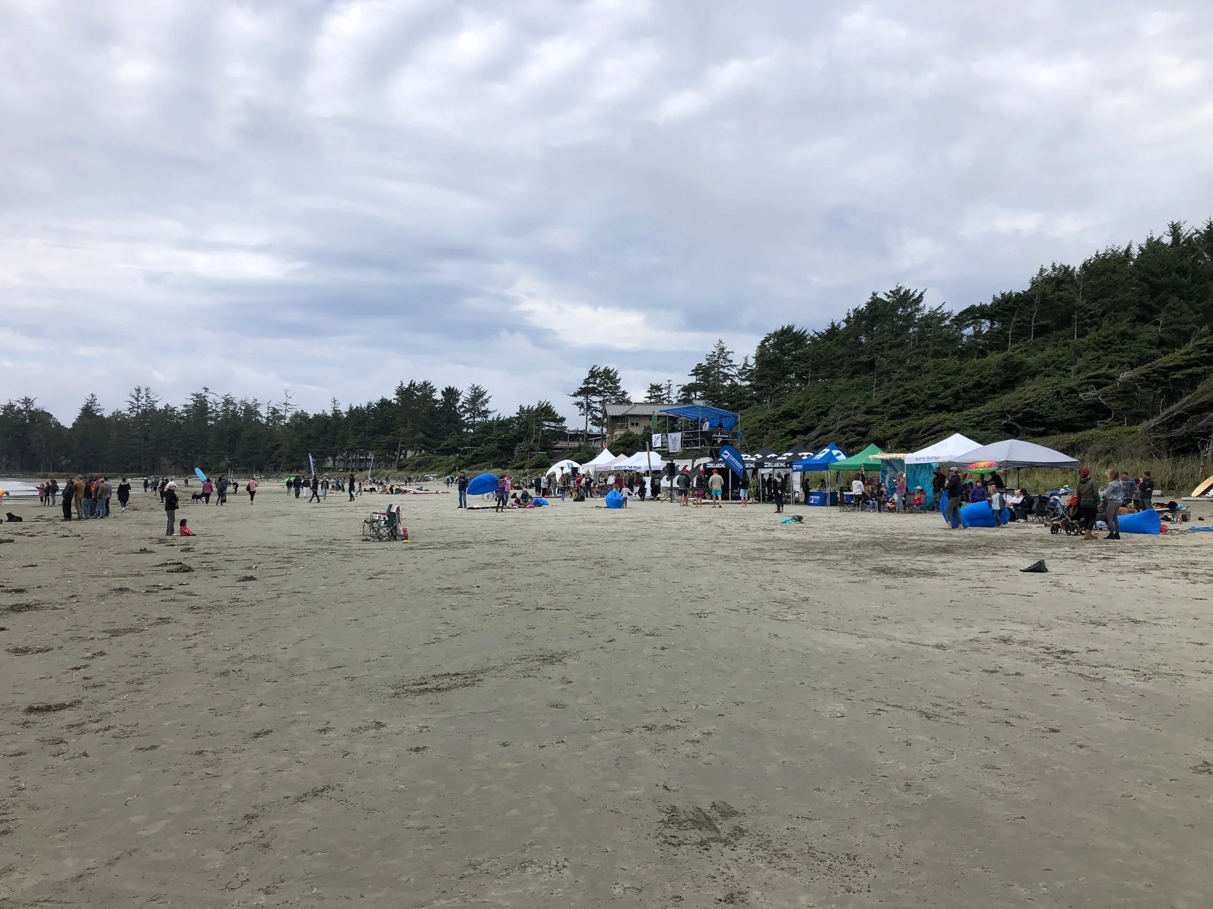 Queen of The Peaks surf competition
