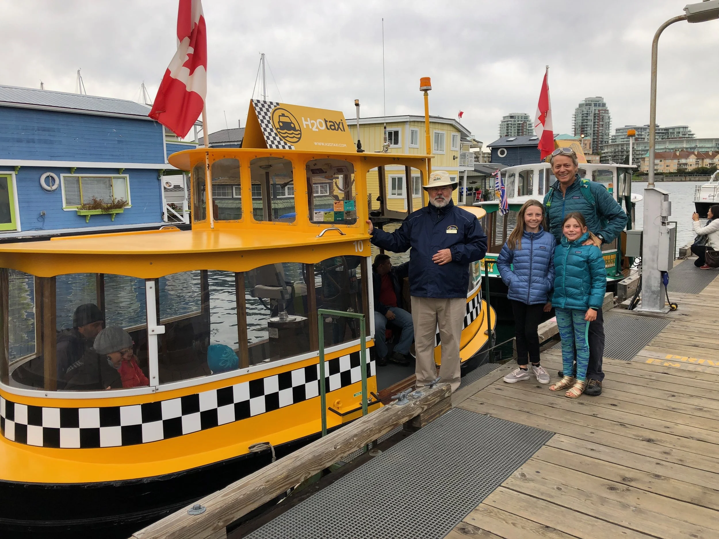 Our cute water taxi