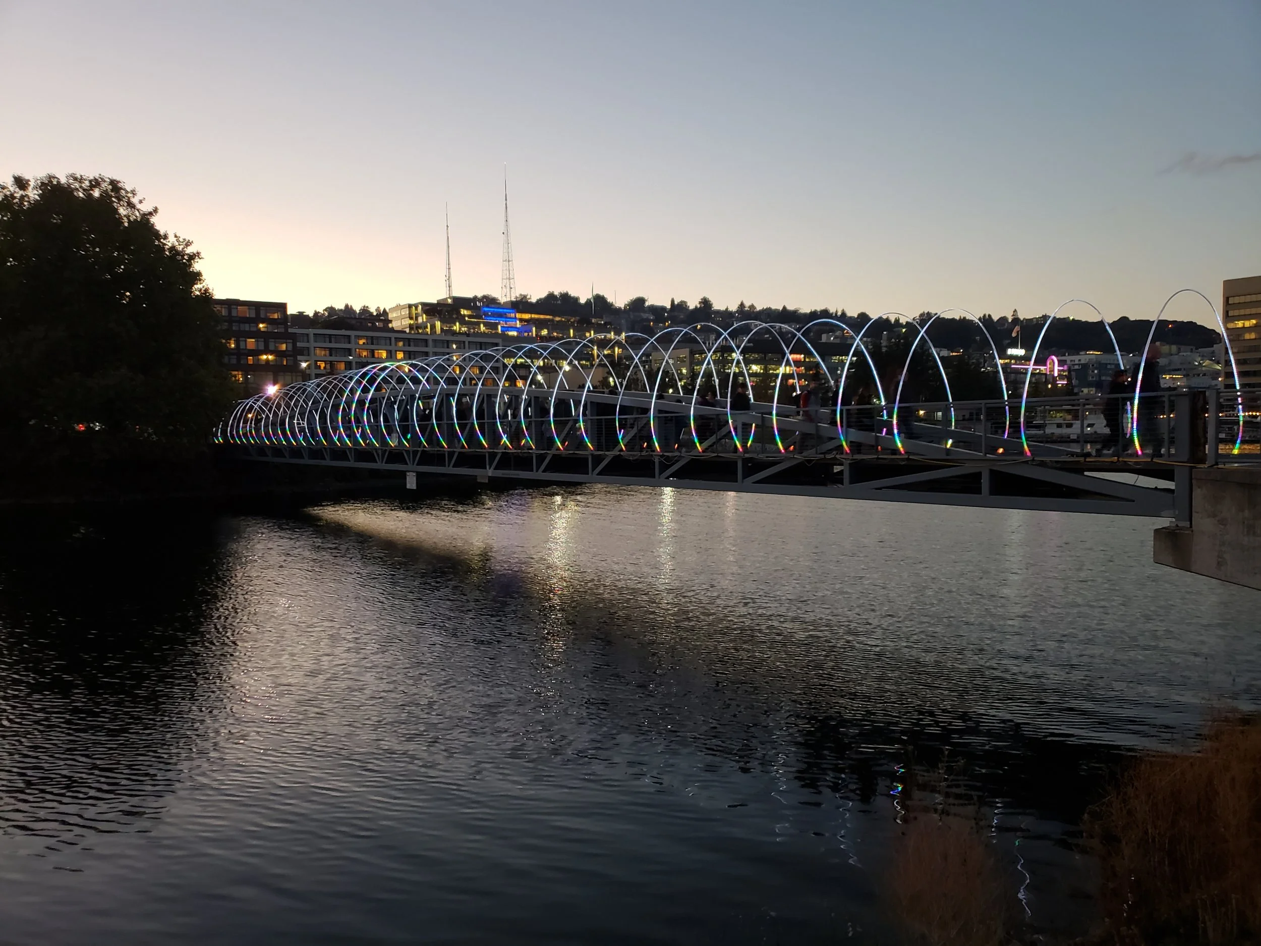 One of the art installations