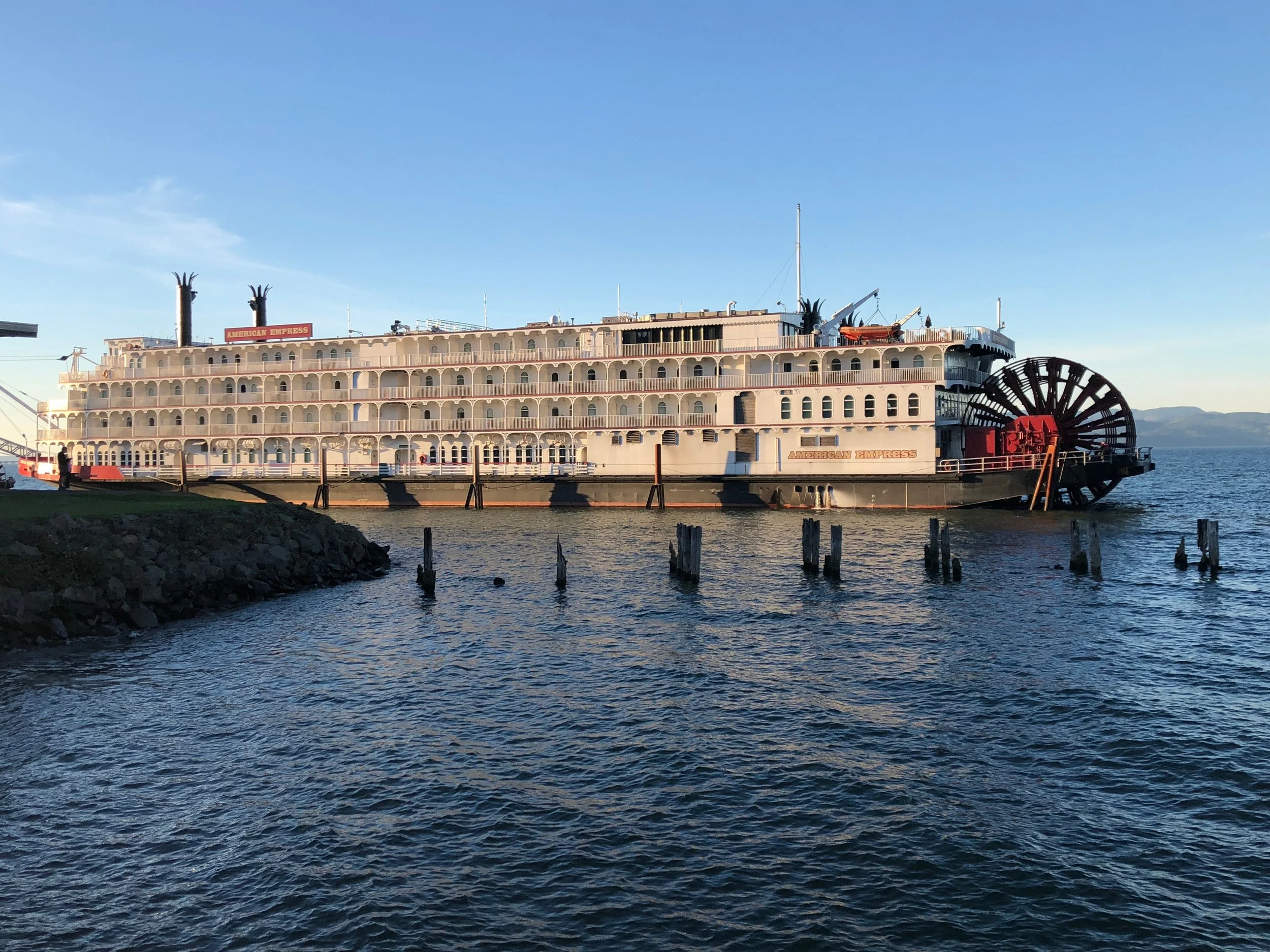 The “American Empress” paddle wheeler