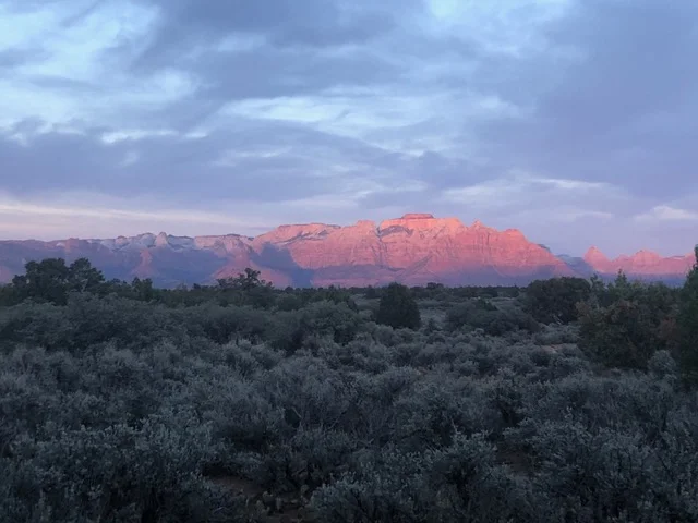 Part two in the east. These are the cliffs of Zion National Park