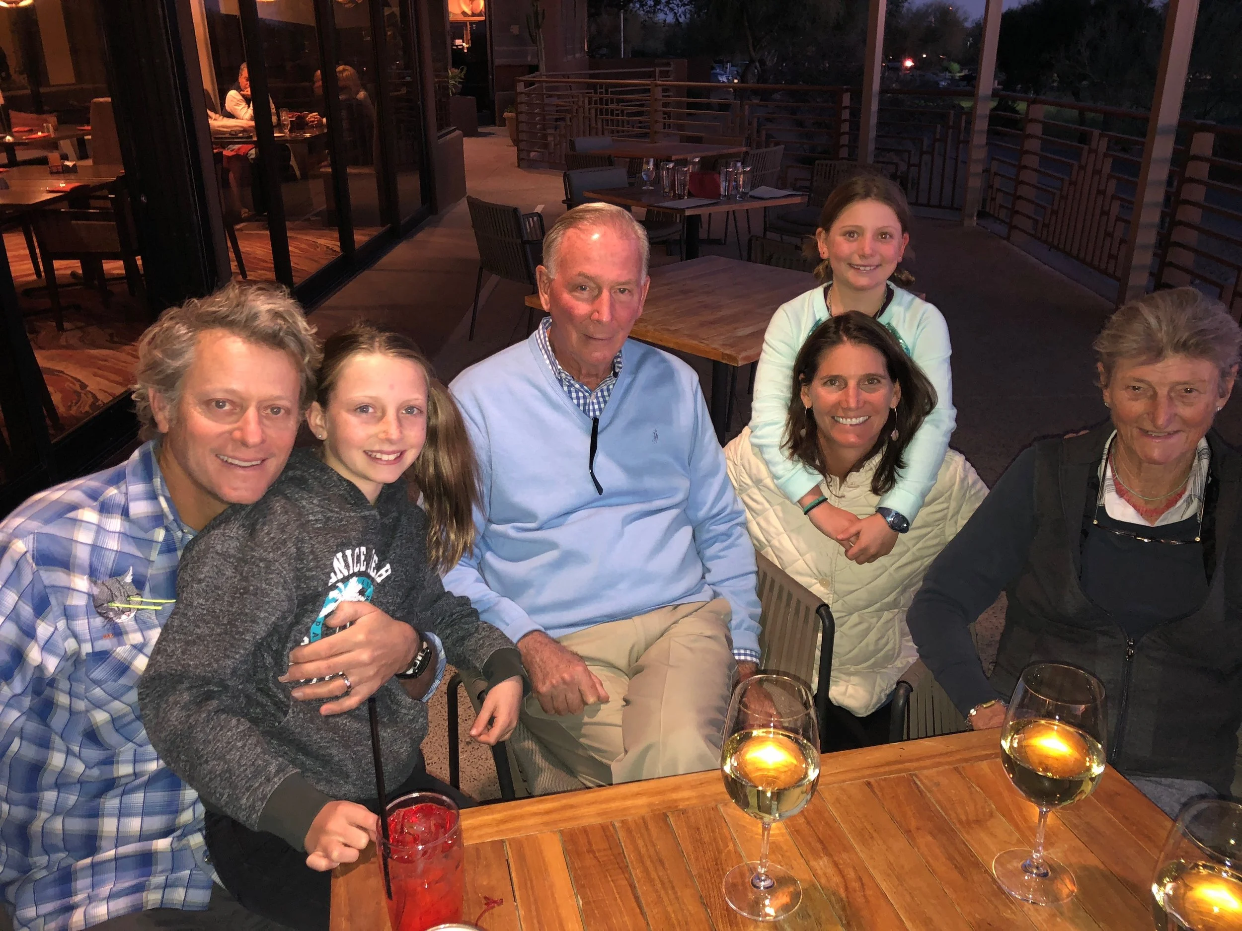 Our last night in Scottsdale with D and Christopher before Mexico.