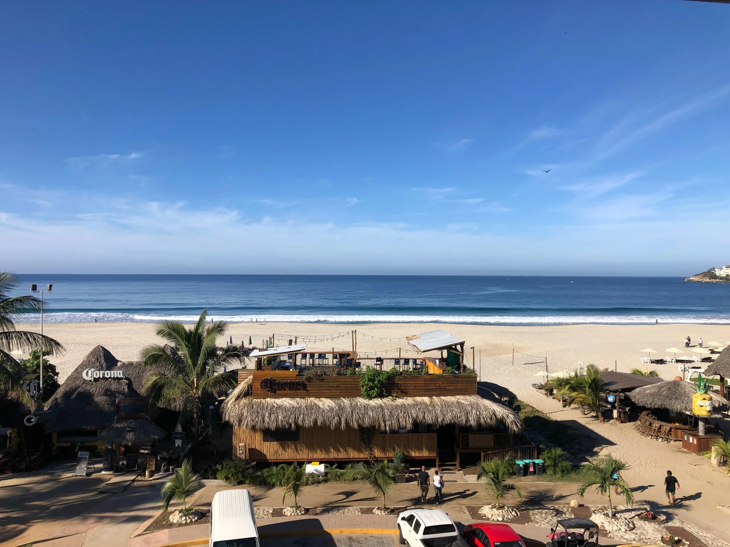 The view from our room