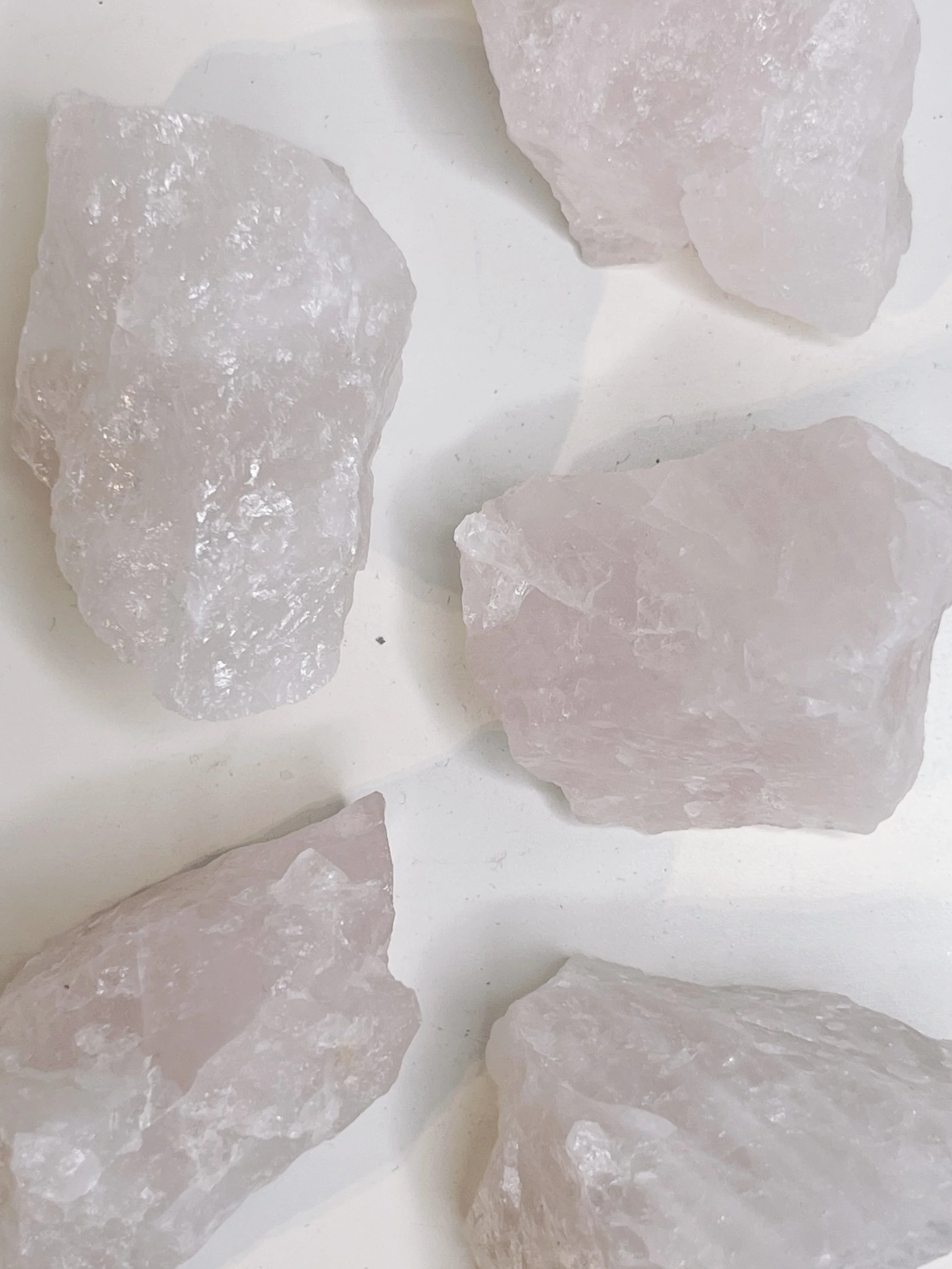 RAW ROSE QUARTZ