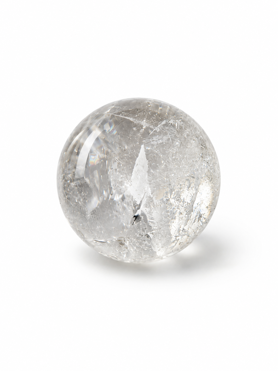 CLEAR QUARTZ SPHERE