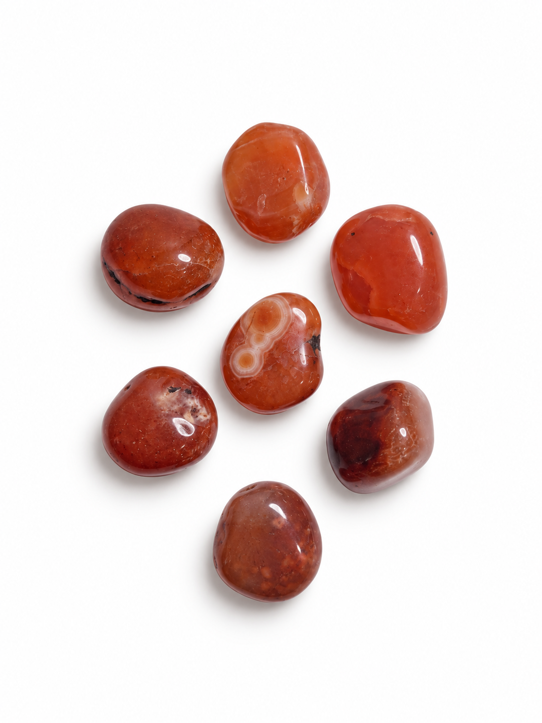 CARNELIAN TUMBLE STONE
