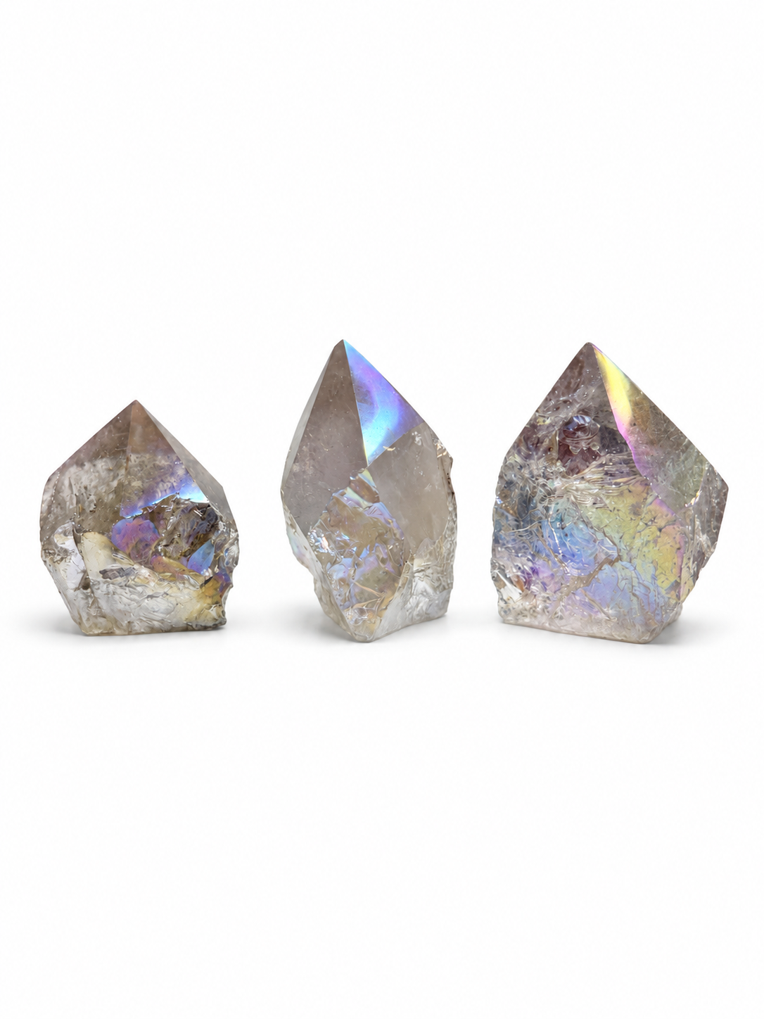 ANGEL AURA CLEAR QUARTZ TOP POLISH
