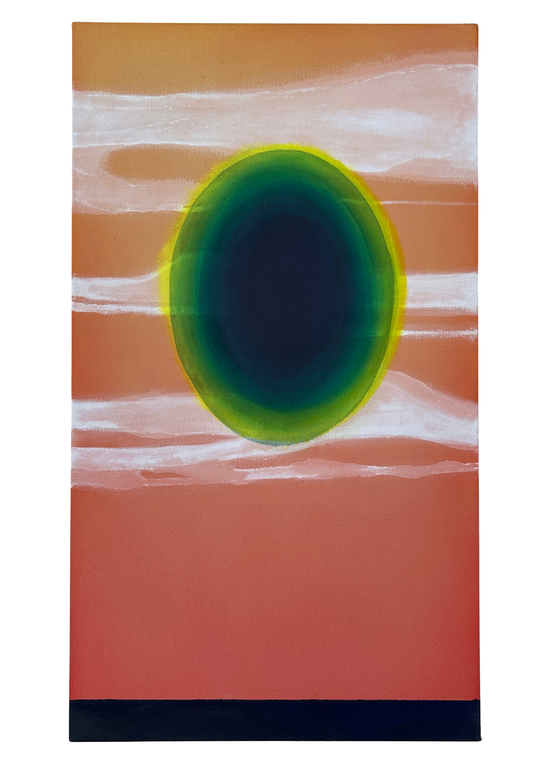 Void, 2025, acrylic on canvas, 28 x 16 inches