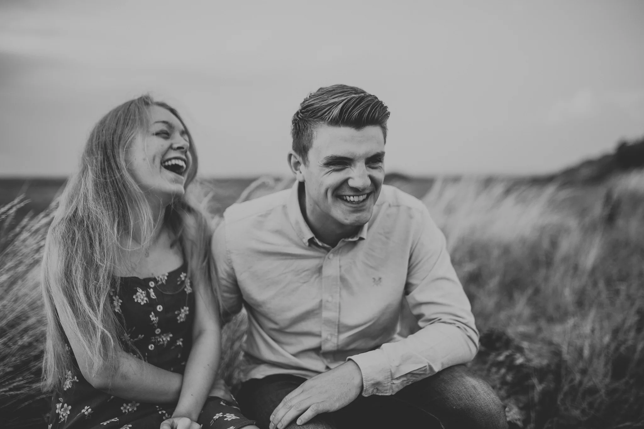 Southport Engagement couple portrait