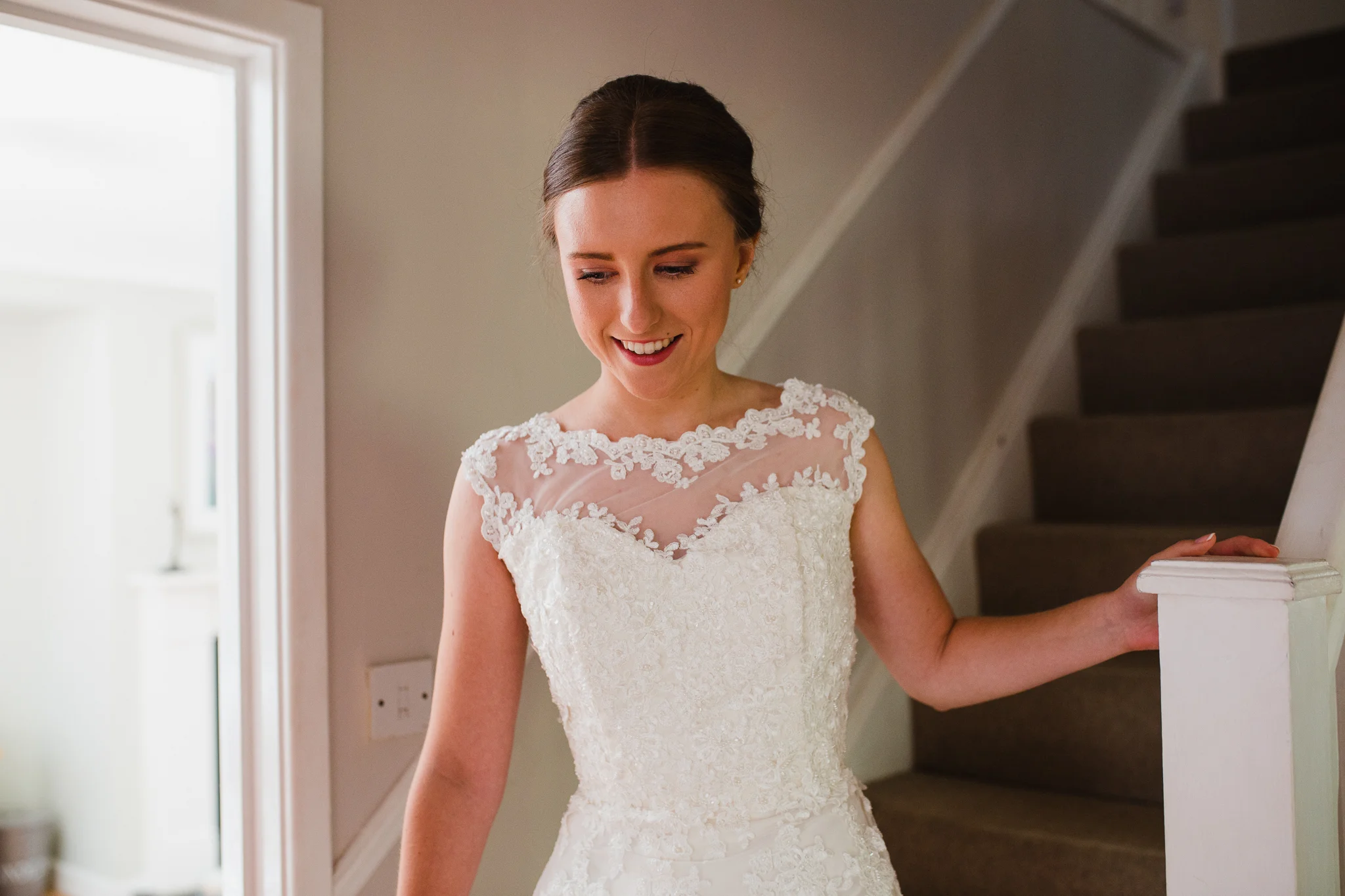 Jess and Ben - Liverpool Wedding - Jess smiling
