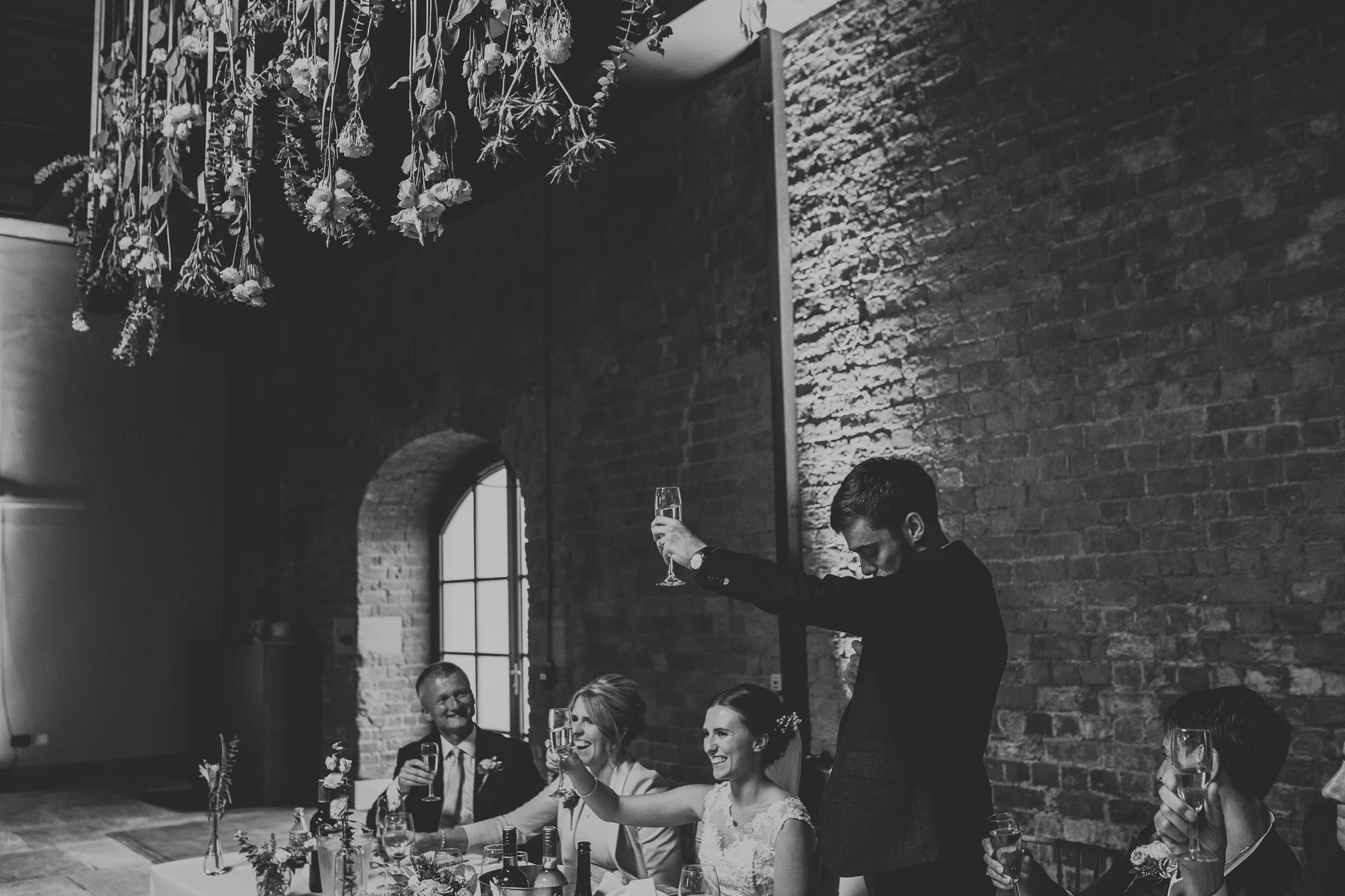 Jess and Ben - Liverpool wedding - groom’s speech and toast