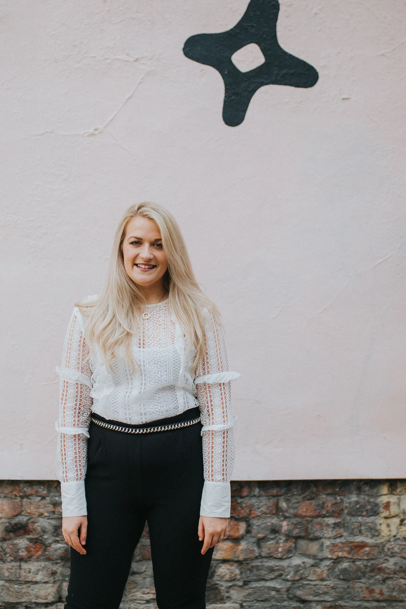 A portrait of Beth outdoors for her business portfolio
