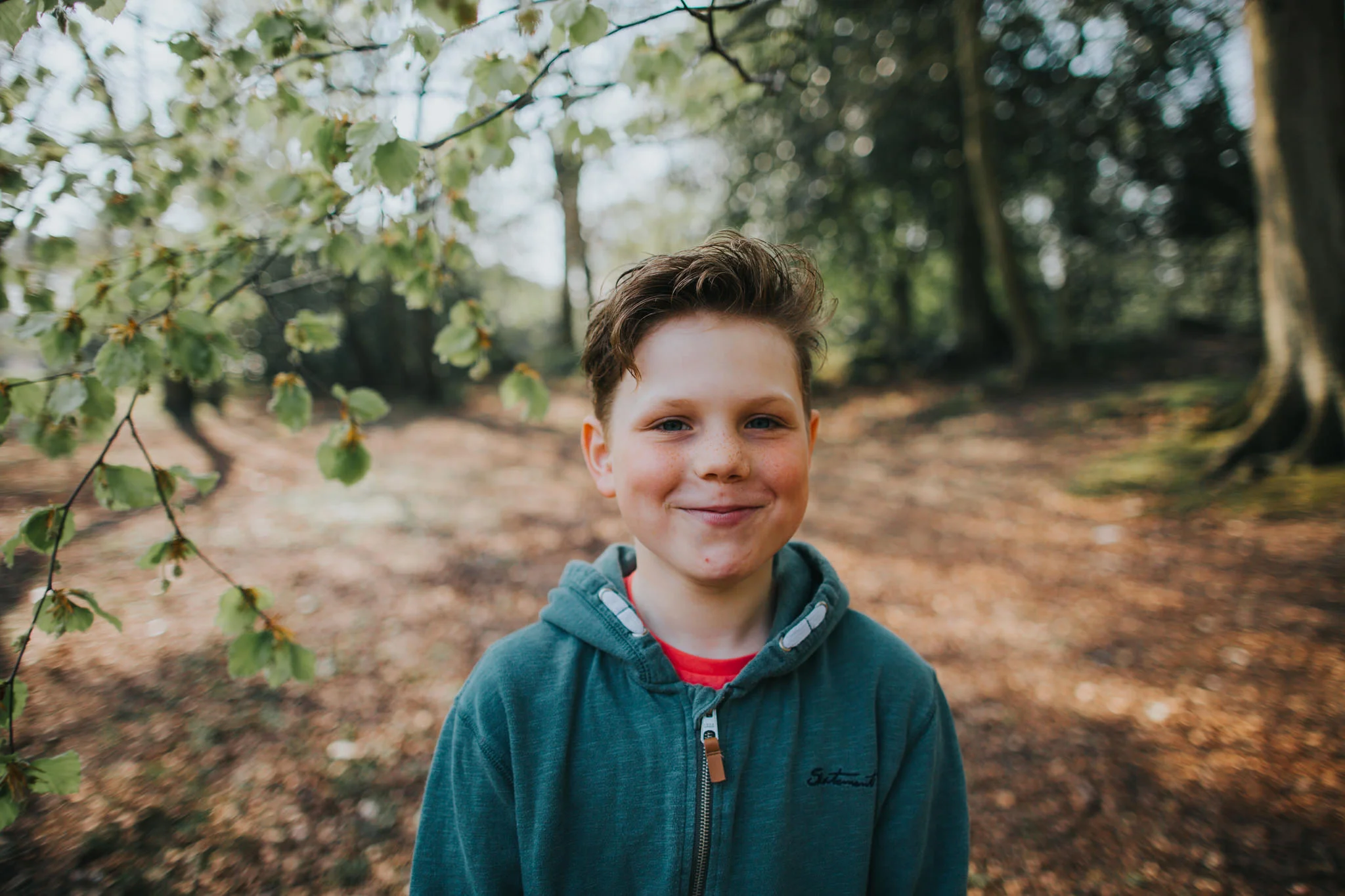 Portrait in the park