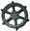 Premium Ship's Wheel