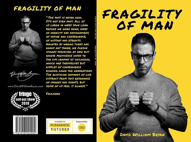 Chuffed to let you all know that the paperback of my new Edinburgh Fringe sell out play #FragilityofMan is now available to pre-order. Link in the bio and then click on &lsquo;Store&rsquo;. Hope you enjoy reading it as much as I enjoyed writing it!😊