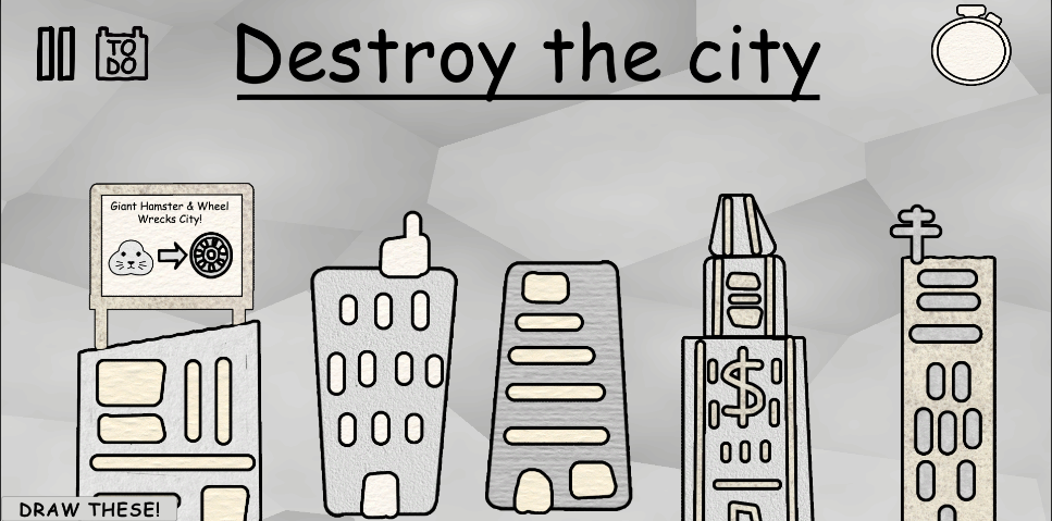 Destroy the city Scenario