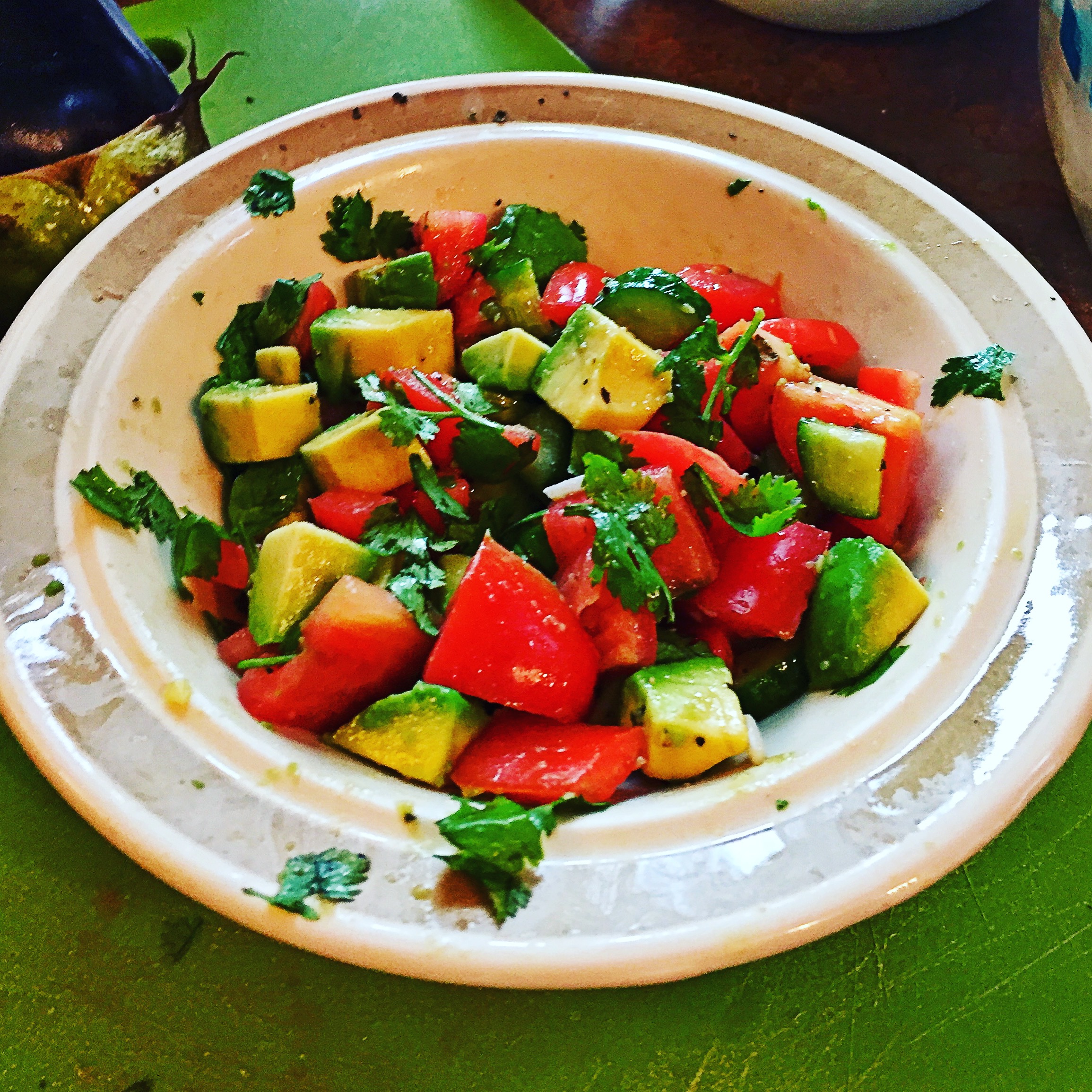 Tomato Avocado Salad