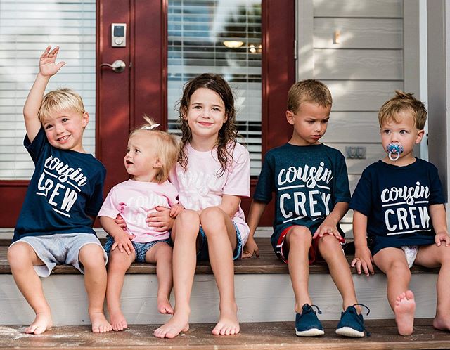 Cousin crew for national cousin day (???- might have made that up unless  @meglicco can verify)