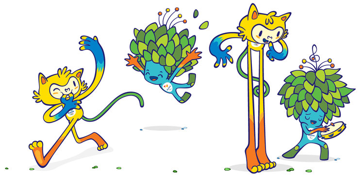 Mascotes dos Jogos Rio 2016 ganham série animada no Cartoon Network - EP  GRUPO